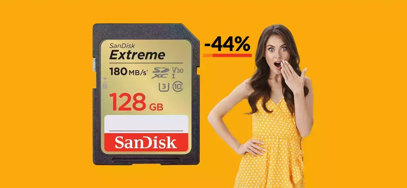 Scheda SD 128GB SanDisk: la migliore che puoi avere a soli 24€