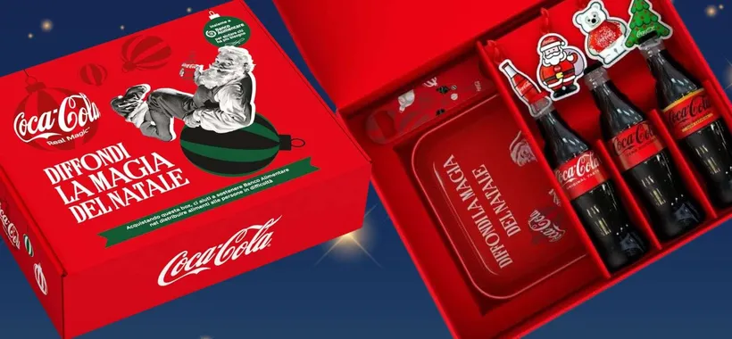 Coca Cola: box di Natale RICCHISSIMA a prezzo WOW su Amazon (14€)