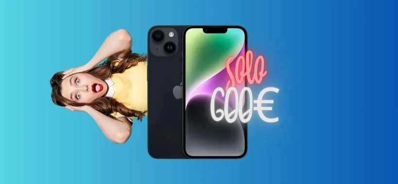 Apple iPhone 14 è tuo con circa 600€: il REGALO di eBay