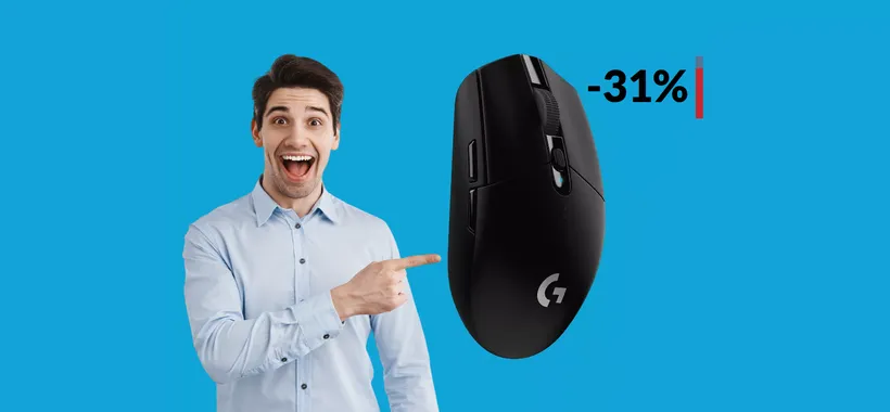 Mouse gaming Logitech: il prezzo Amazon crolla a poco più di 50€