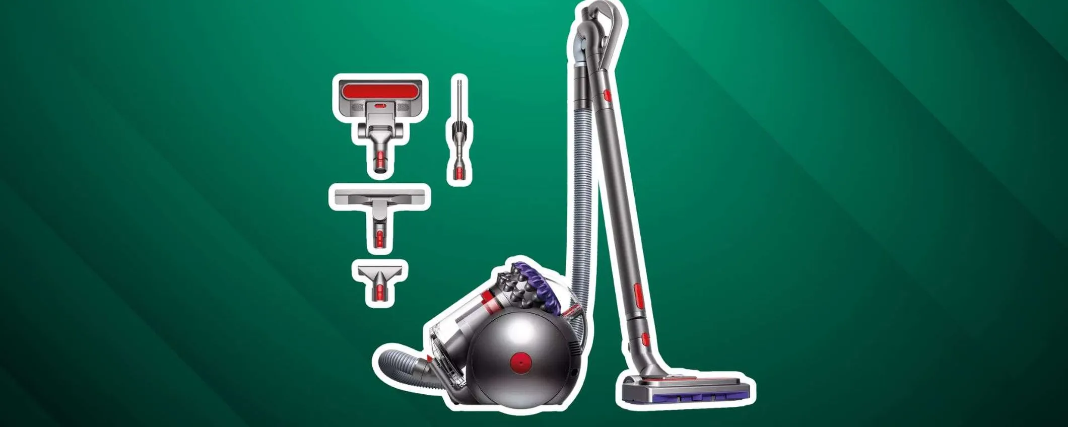 Dyson Big Ball Parquet 2: potenza a traino con il 25% di sconto