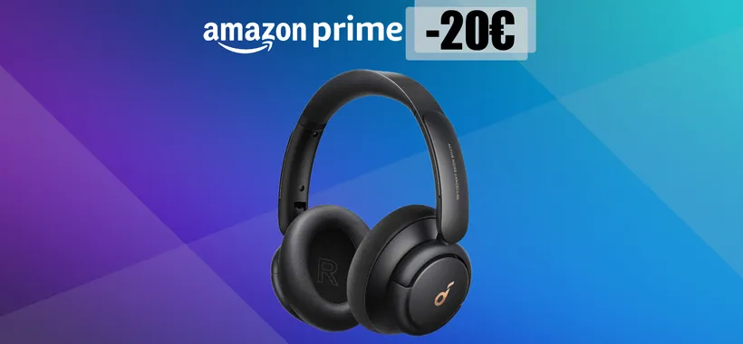 Offerte esclusive Prime: cuffie Bluetooth a prezzo mai visto (-20€)