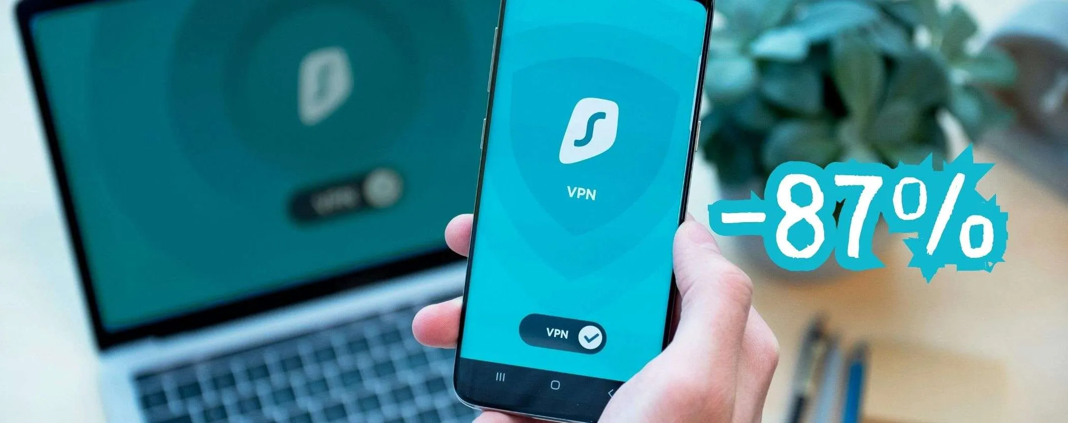 Surfshark VPN IMPAZZITA: tutto da 1,99€ con dispositivi illimitati grazie all'87% di sconto