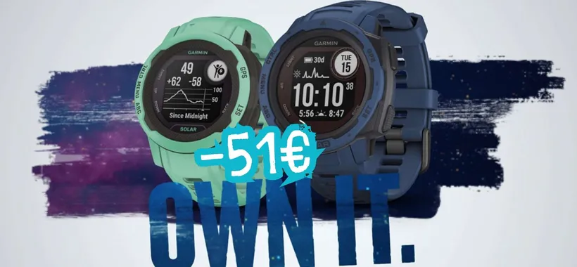 Garmin Instinct 2: design Rugged, 28gg di autonomia e +30 app multisport