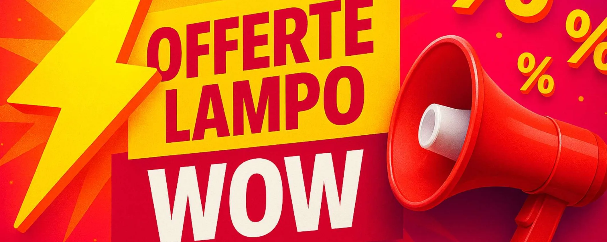 Offerte lampo Amazon da PAURA: promozioni pazzesche da 10,92€