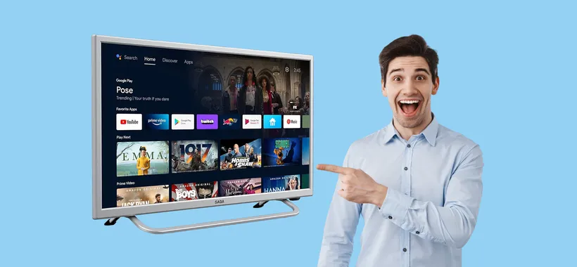 Smart TV Saba 24" HD con ANDROID: un vero regalo a soli 116€