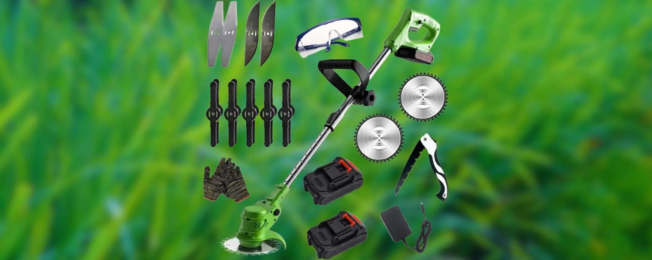 Decespugliatore 3 in 1 con 2 batterie e tanti accessori a prezzo SHOCK (79€)