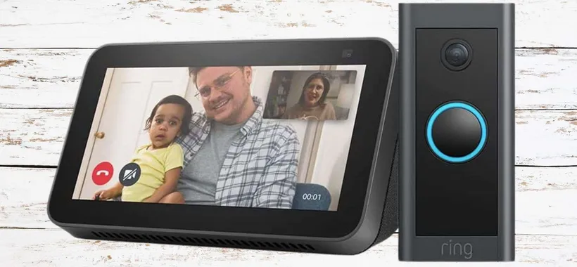 Echo Schow 5 con videocitofono Ring a 54€: sconto ASSURDO 62% (-89€)