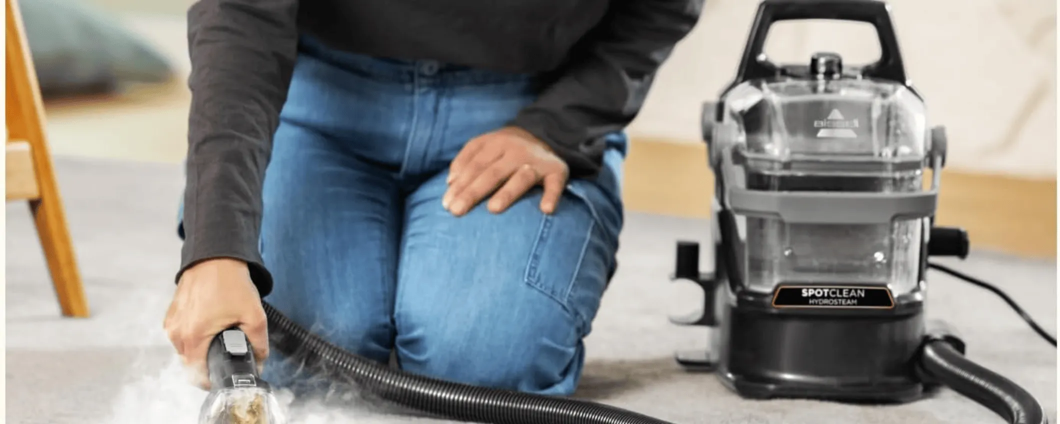 Con il BISSELL, -34% su Amazon, tappeti e divani tornano nuovi
