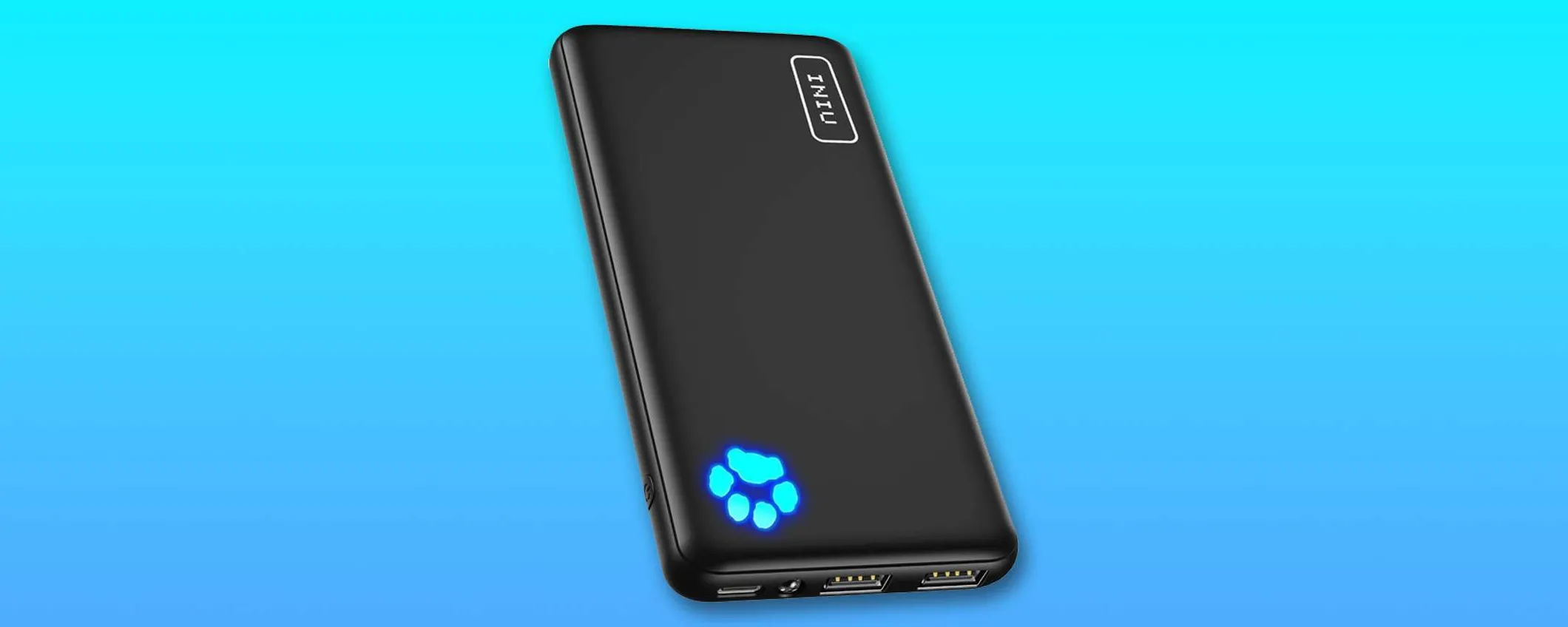 Powerbank INIU sottilissimo in offerta flash: -30% a tempo limitato