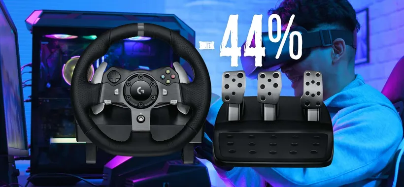 Volante da corsa e pedali Logitech Driving Force G920 per sentirti un pilota