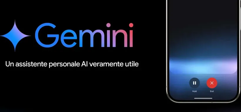 Google ha portato l'app Gemini su iPhone con Gemini Live