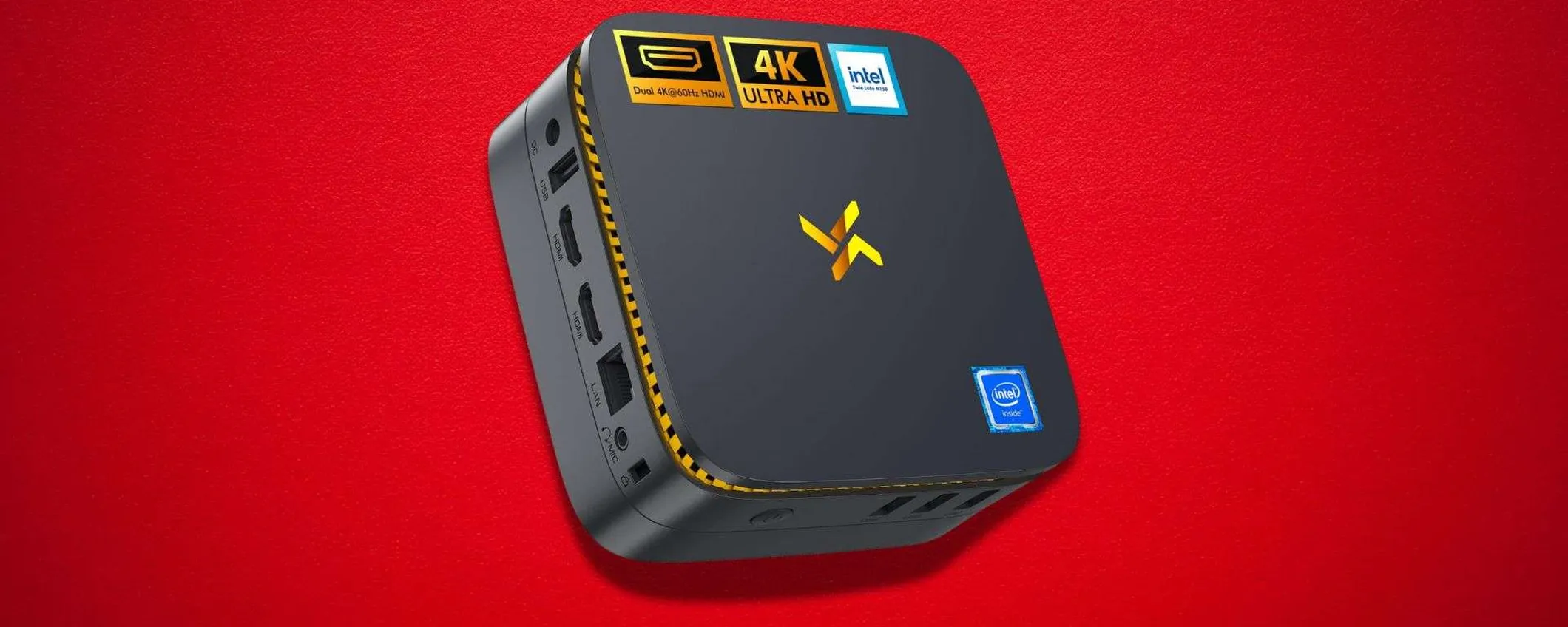 Compatto ma potente: il Mini PC Huidun scende sotto i 200€ con il Twin Lake N150