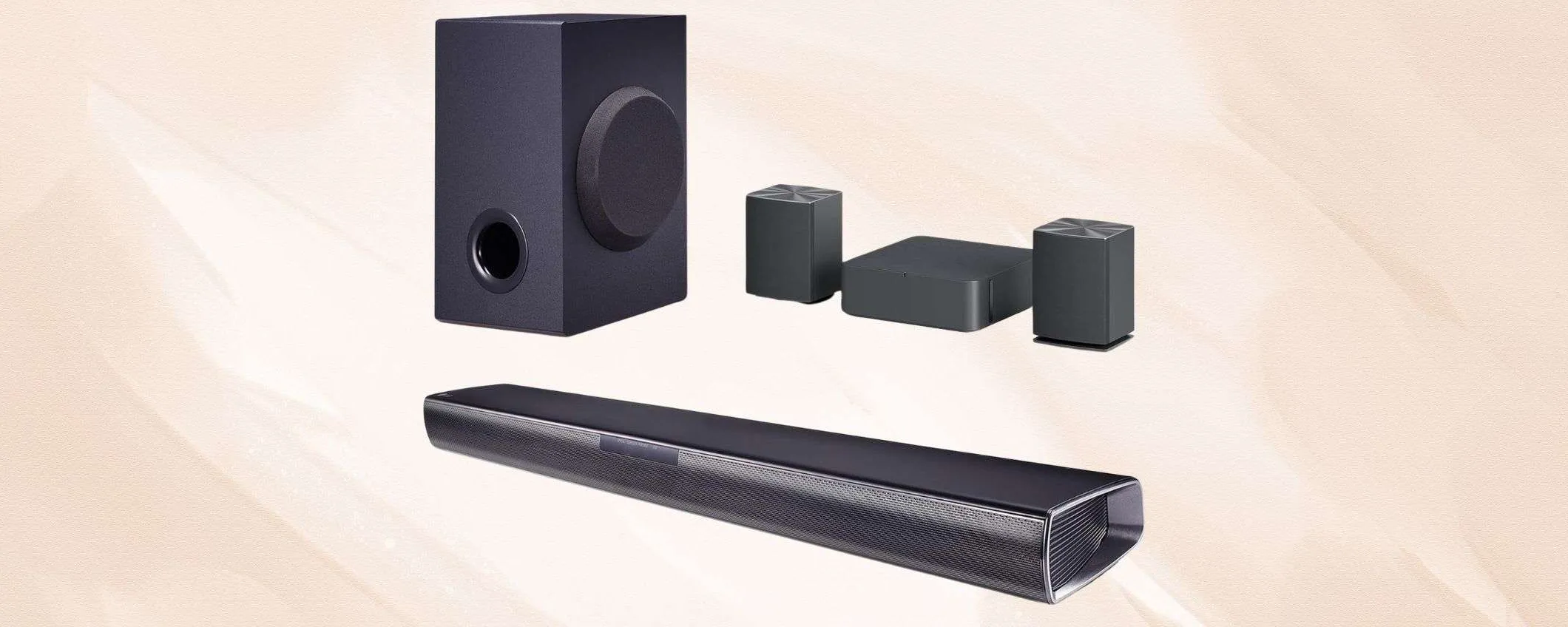 Soundbar LG 220W 4.1 surround: prezzo OCCASIONE su Amazon