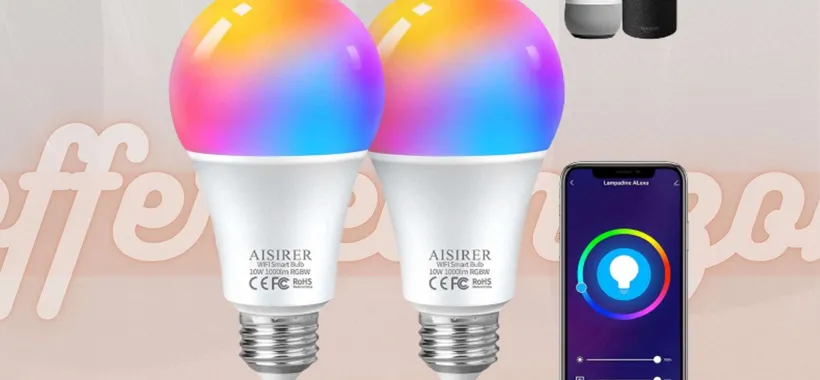 Lampadine intelligenti: sono due a prezzo INCREDIBILE