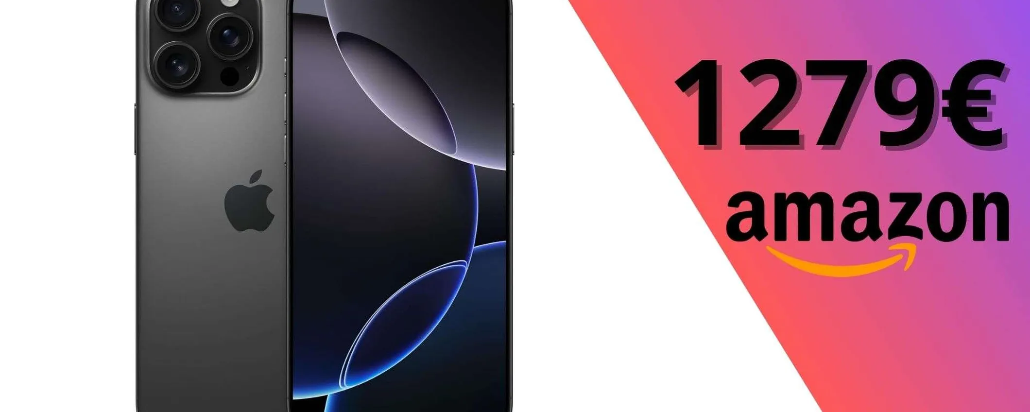 Apple iPhone 16 Pro Max, mai così economico: prestazioni al top, sconto imbattibile