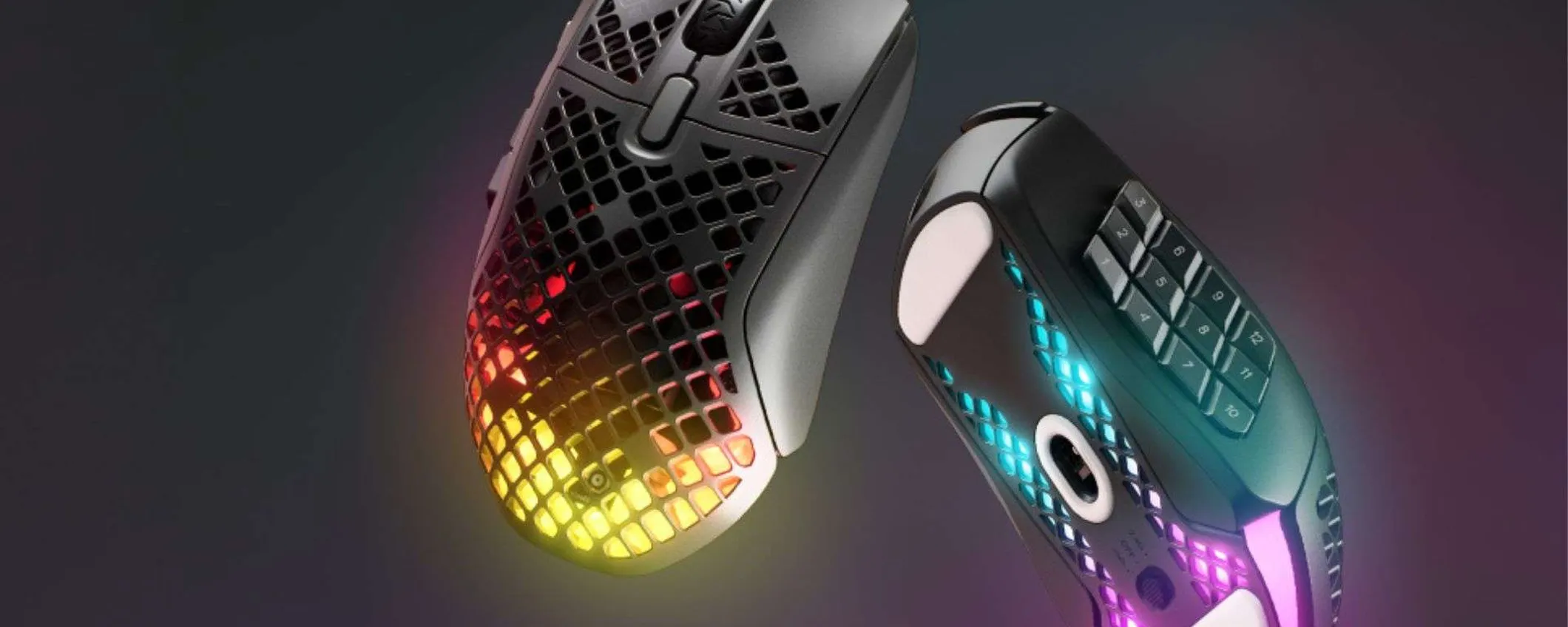 SteelSeries Aerox 9 in offerta: super mouse da gaming, sconto del 44%