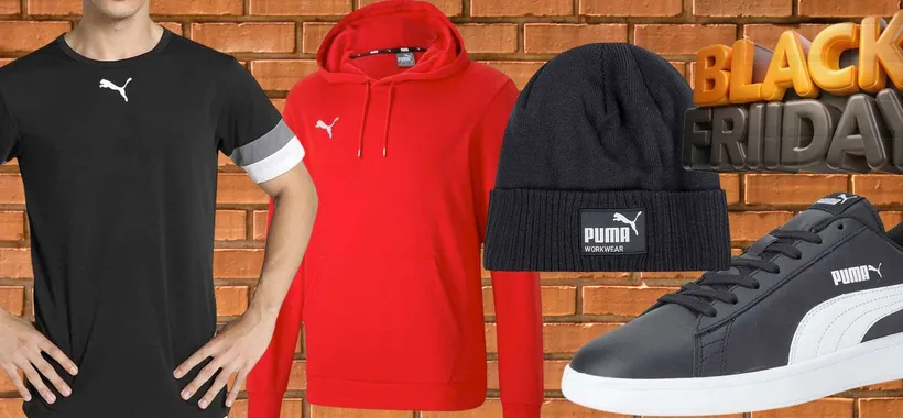 PUMA da 9€: prezzi da SVENDITA TOTALE per il Black Friday Amazon