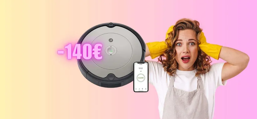 iRobot Roomba 698: 140€ di SCONTO solo online su Unieuro