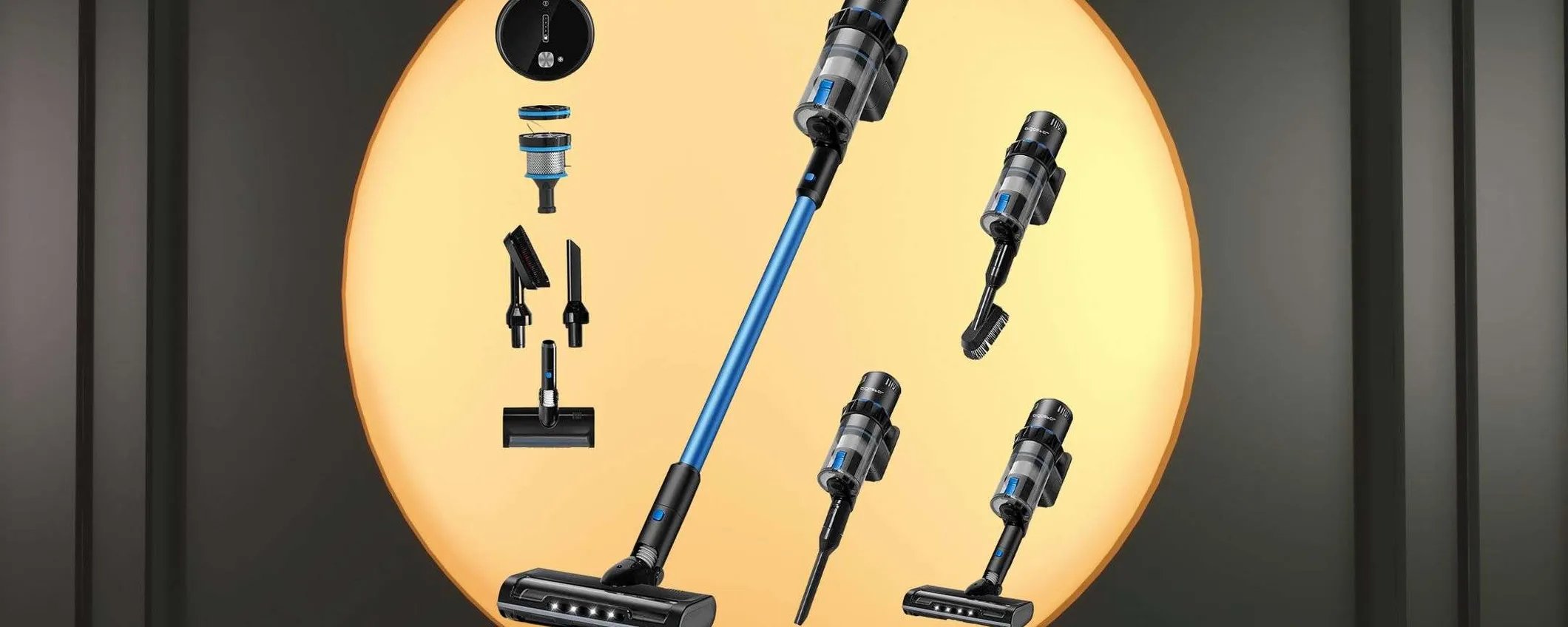 Un aspirapolvere senza fili con potenza MOSTRUOSA a prezzo ridicolo (84€)