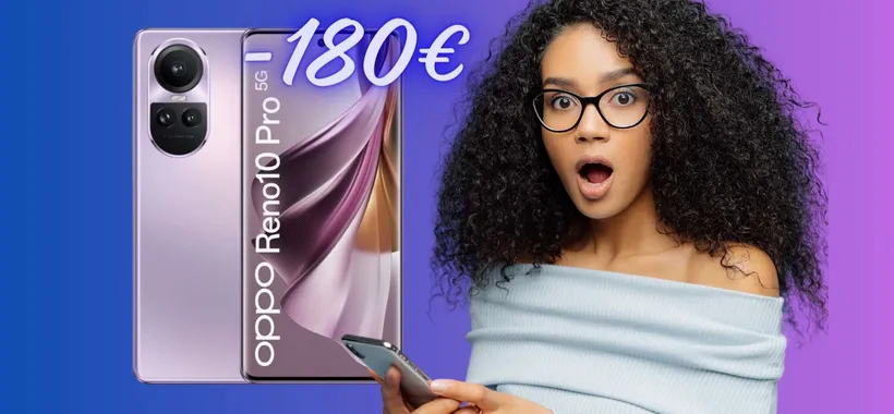 OPPO Reno10 Pro 5G (12GB/256GB) in SCONTO FOLLE eBay di 180€
