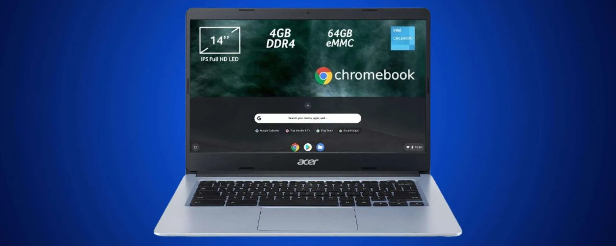 Solo199€ per l'Acer Chromebook 314: offerta bomba, ma c'è poco tempo