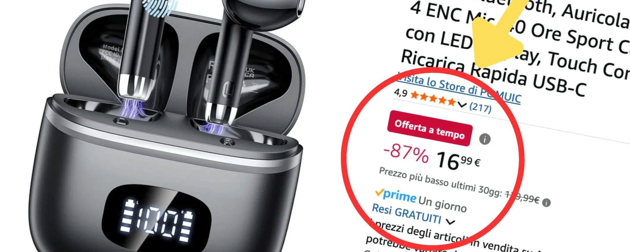 Fuoritutto a meno di 20€ e sconti GIGANTESCHI fino all'87%: Amazon è folle