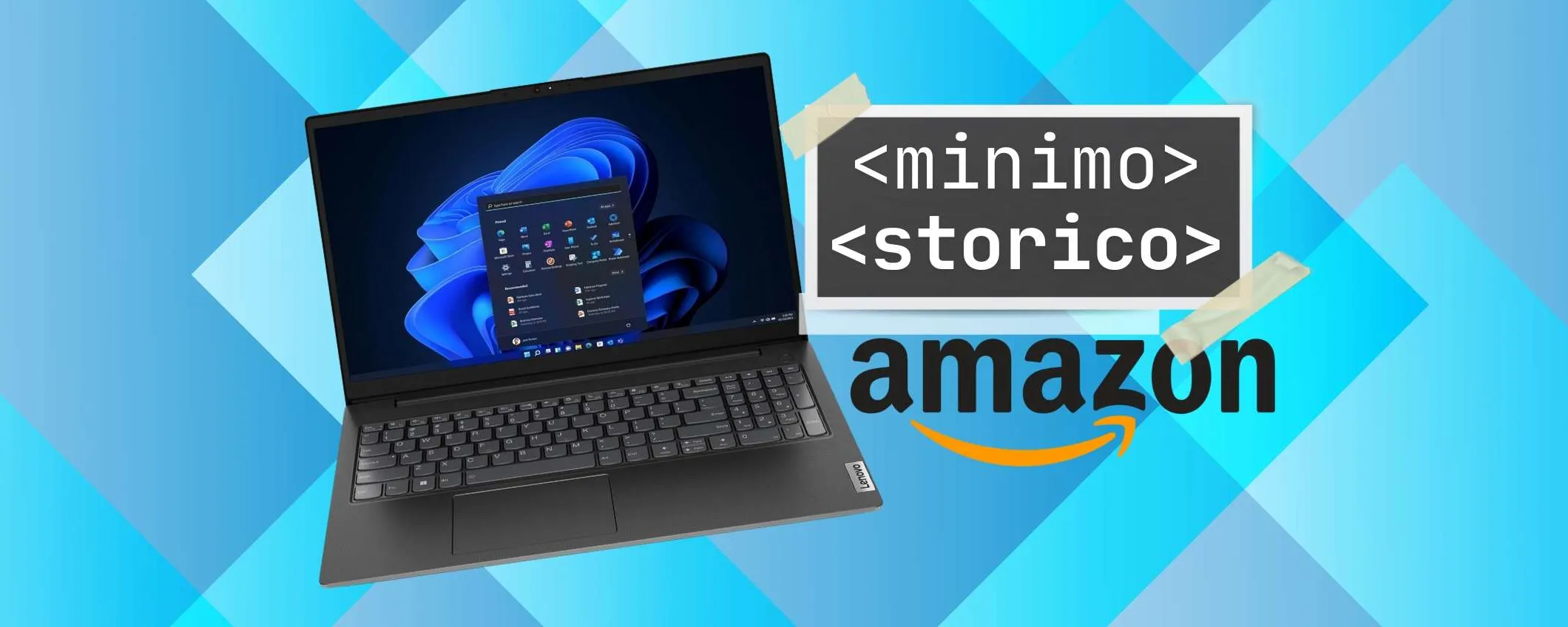 Lenovo V15 G4 IRU con i7, 16GB RAM e 512GB SSD ora in sconto su Amazon