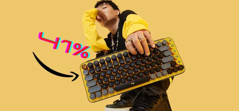 Logitech POP: tastiera meccanica wireless con tasti emoji (-41%)