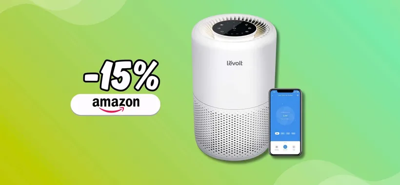 Aria sana con il purificatore Levoit: in casa fai la differenza con 85€