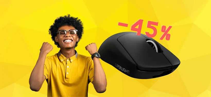 Logitech G PRO X: il mitico mouse wireless da Gaming al 45% in MENO