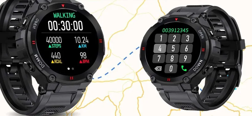 Uno smartwatch PAZZESCO a 24€: pressione sanguigna e telefonate dal polso