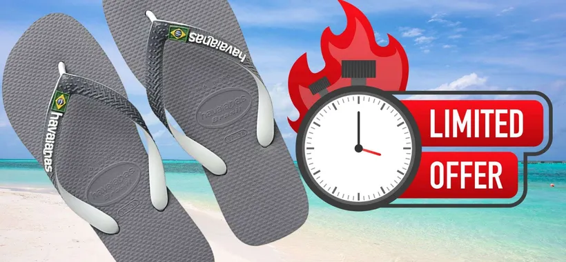 Infradito Havaianas a 14€: sconto WOW 52% (scorte in rapido esaurimento)