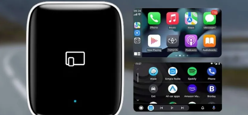 CarPlay e Android Auto WIRELESS: questo adattatore è una GENIALATA (31€)