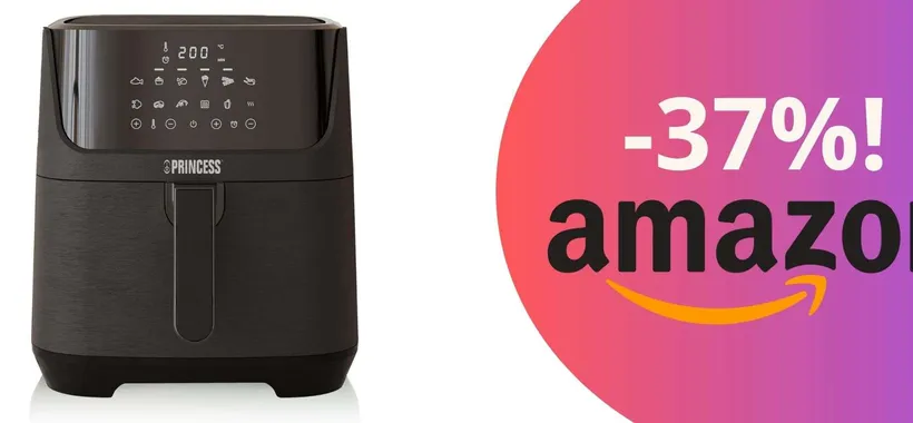 La friggitrice ad aria che rivoluziona la tua cucina con 12 programmi e cestello da 6,5 litri: tua a prezzo imbattibile!