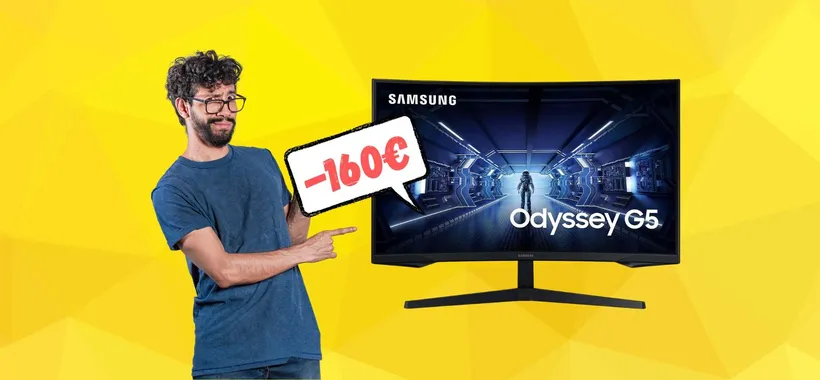Samsung Gaming Odyssey G5 da 27" al PREZZO più BASSO del Web