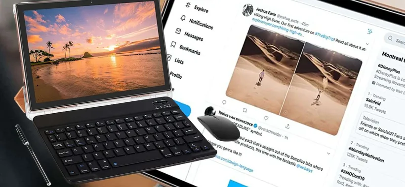 Tablet 10" super accessoriato a 90€: prezzo Amazon INASPETTATO (pochi pezzi)