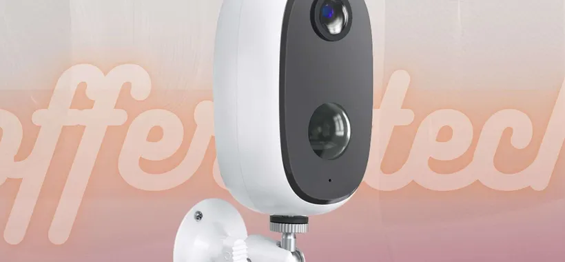 Telecamera di sicurezza perfetta sia per dentro che fuori (-31%)