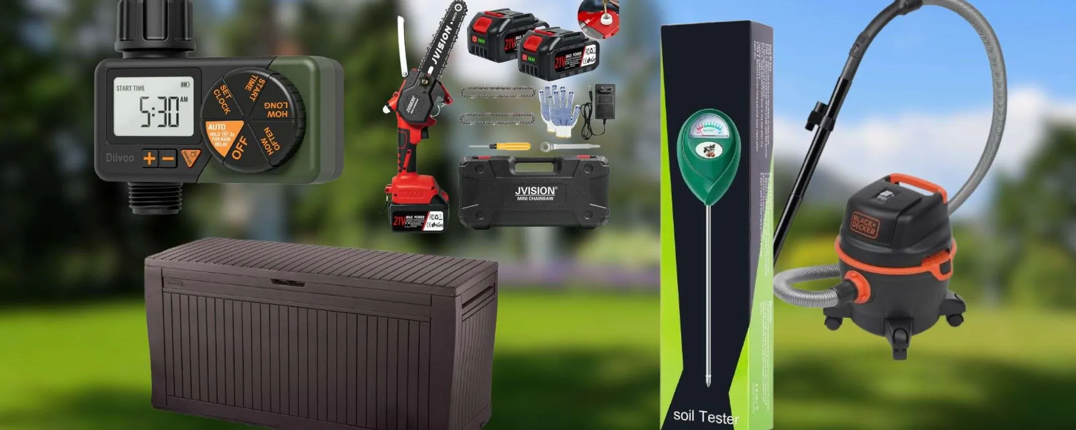 Giardino e giardinaggio: solo MEGA Offerte Amazon di Primavera (da 8€ a 50€)