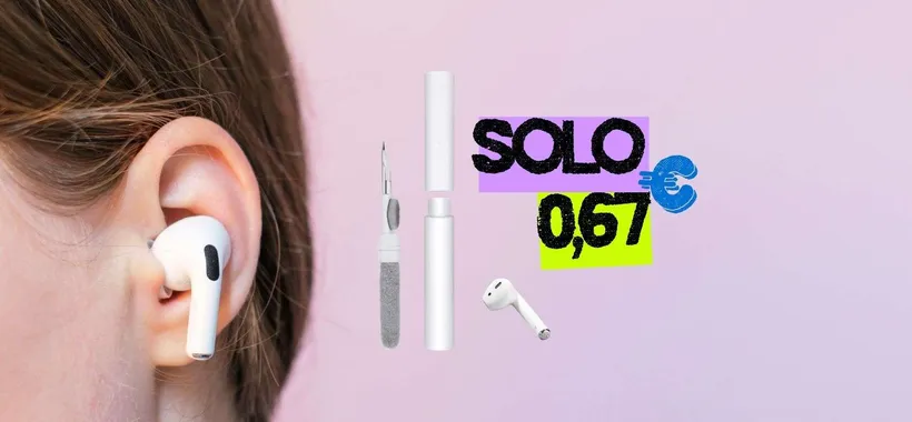 Penna 3 in 1 per pulire gli AirPods a soli 67 centesimi su Amazon Haul