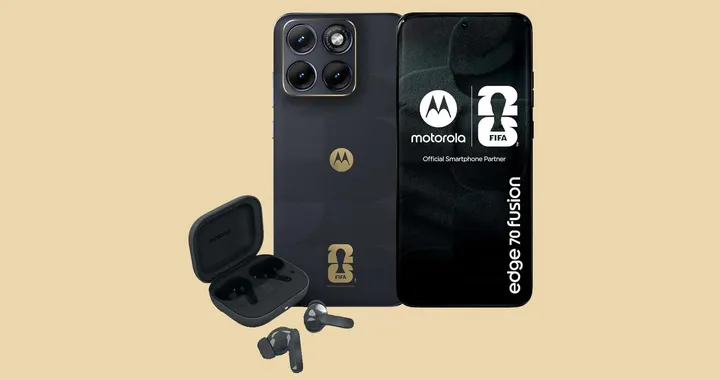 Motorola Edge 70 Fusion, l'edizione Mondiali 2026 ai minimi con il Prime Day anticipato