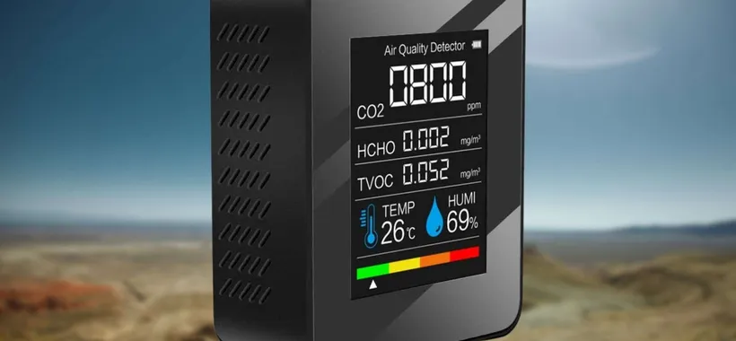 Monitor qualità dell'aria 5 in 1 a 14€ su Amazon: BOMBETTA top