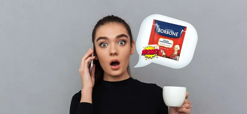 150 Cialde Borbone Rossa ESE 38mm: energia pura a SOLO 30€!