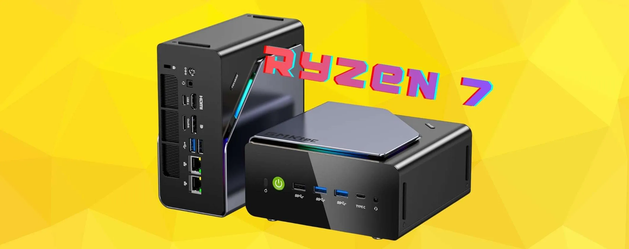Mini PC con AMD Ryzen 7: pura potenza senza compromessi a un ottimo prezzo