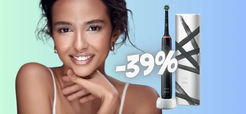 Oral-B Pro 3 CROLLA su Amazon con lo SCONTO del 39%