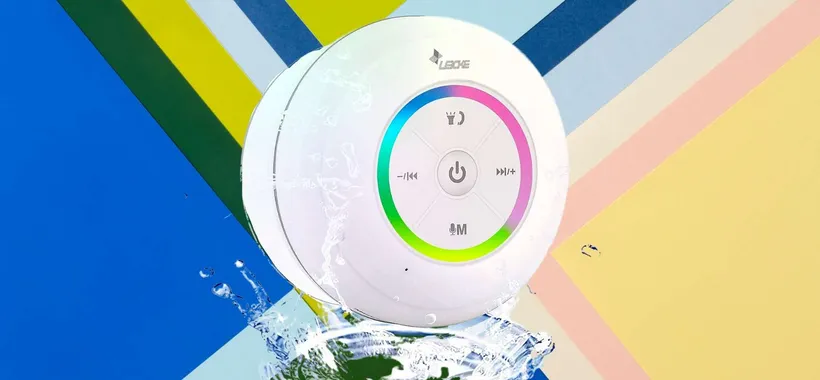 Musica anche sotto la doccia: cassa BLUETOOTH con ventosa, 15€