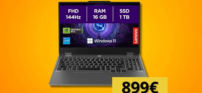 Lenovo LOQ 15: laptop con RTX 4050 in offerta ad un prezzo stracciato