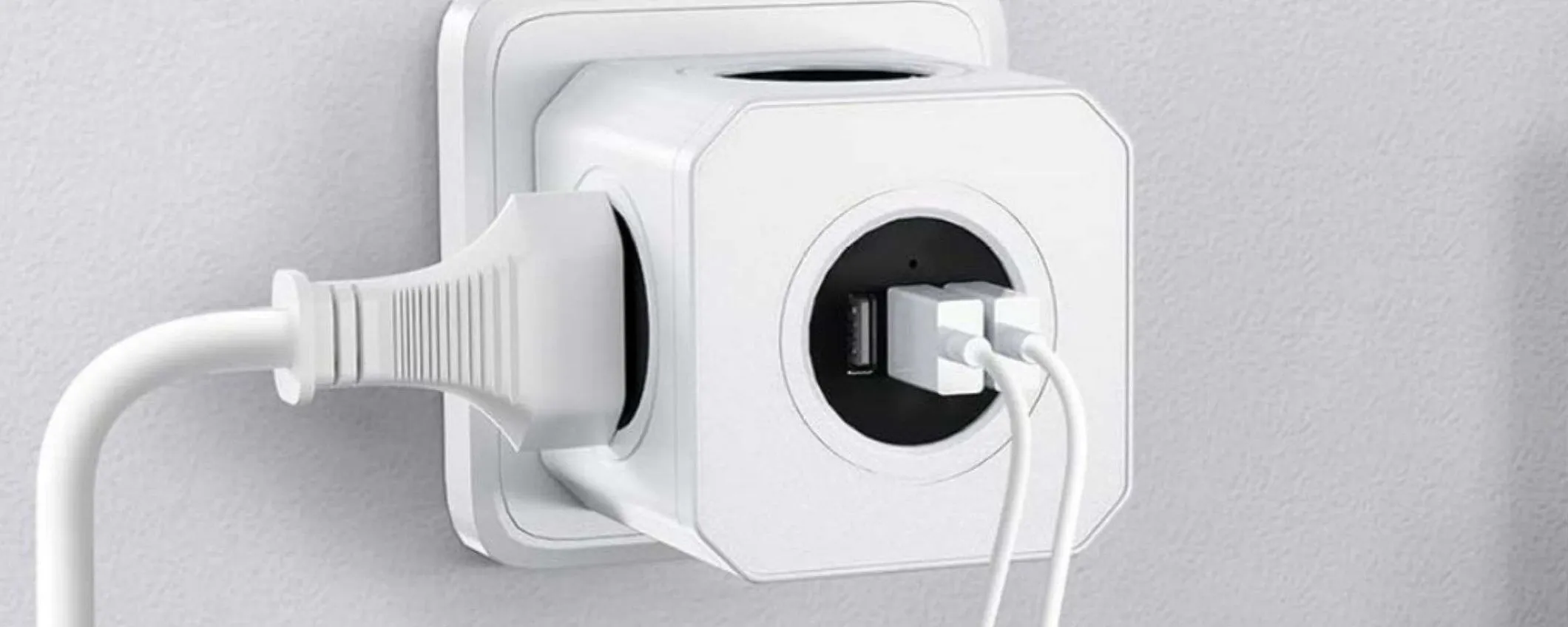 Multipresa a cubo 7 in 1: GENIALATA economica a zero ingombro (10,79€)