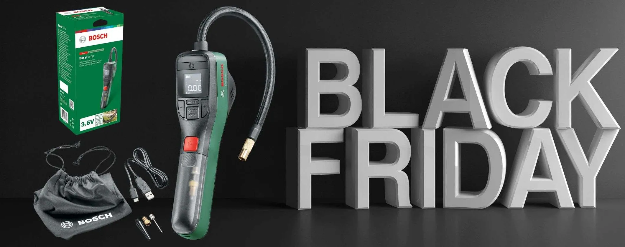 Bosch è IMPAZZITA: l'inimitabile compressore CROLLA a 48€ (Amazon)