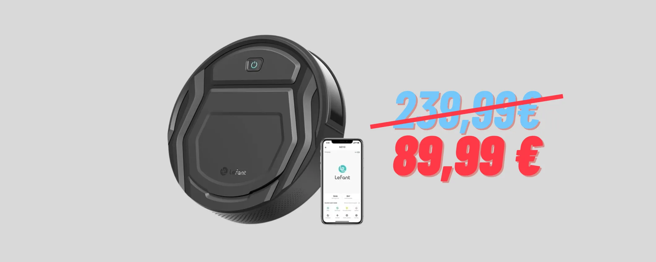 Offertissima Amazon: il robot aspirapolvere in sconto